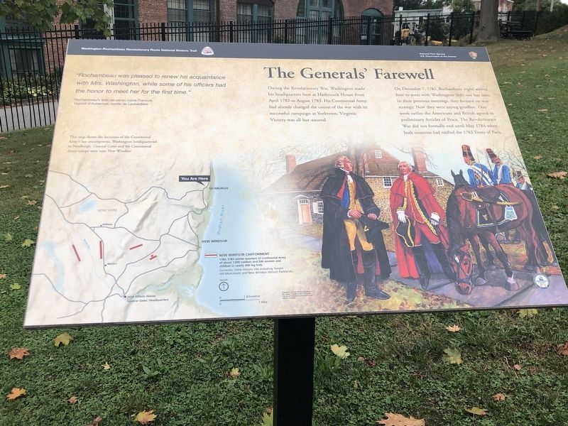 The Generals' Farewell Marker image. Click for full size.