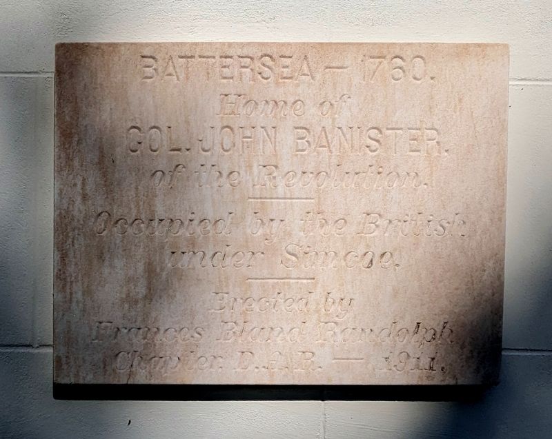 Battersea - 1780. Marker image. Click for full size.