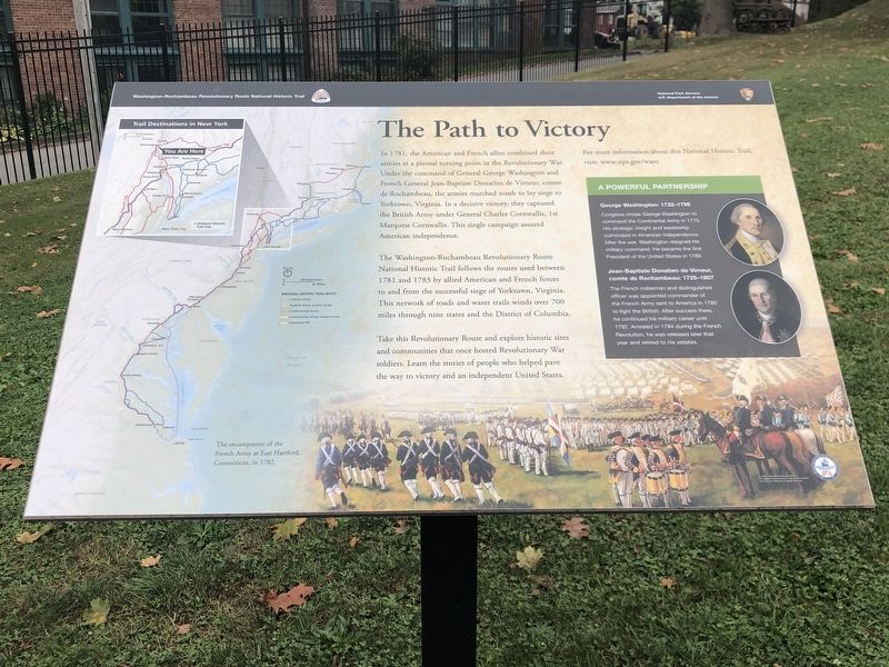 The Path to Victory Marker image. Click for full size.
