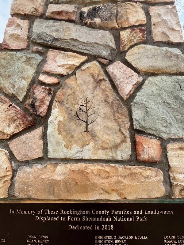Tree Symbol on the Chimney/Memorial image. Click for full size.