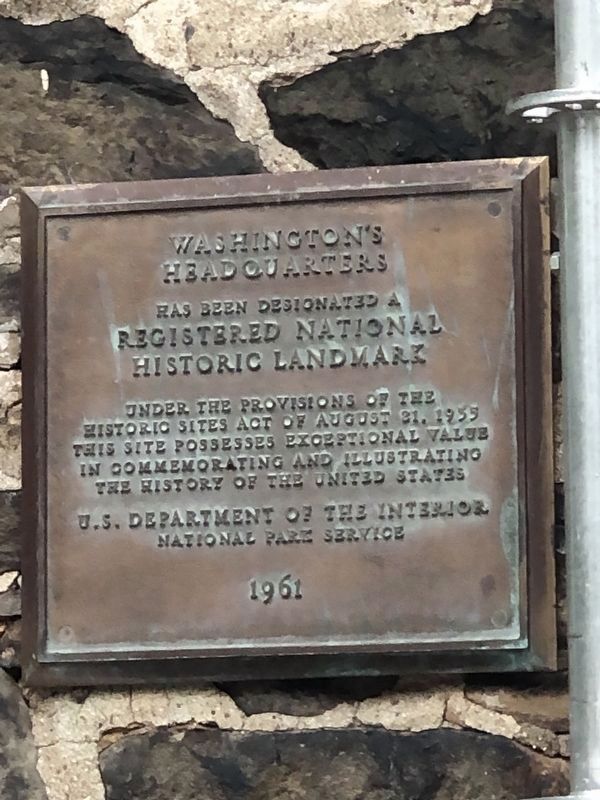 National Historic Landmark plaque image. Click for full size.