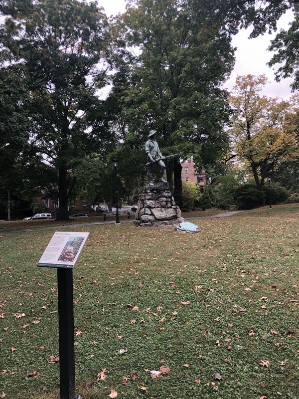 Minuteman Statue Marker image. Click for full size.