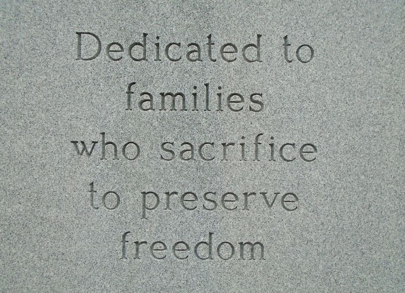 Veterans Memorial Dedication. Click for full size. Veterans Memorial Dedication image. Click for full size.