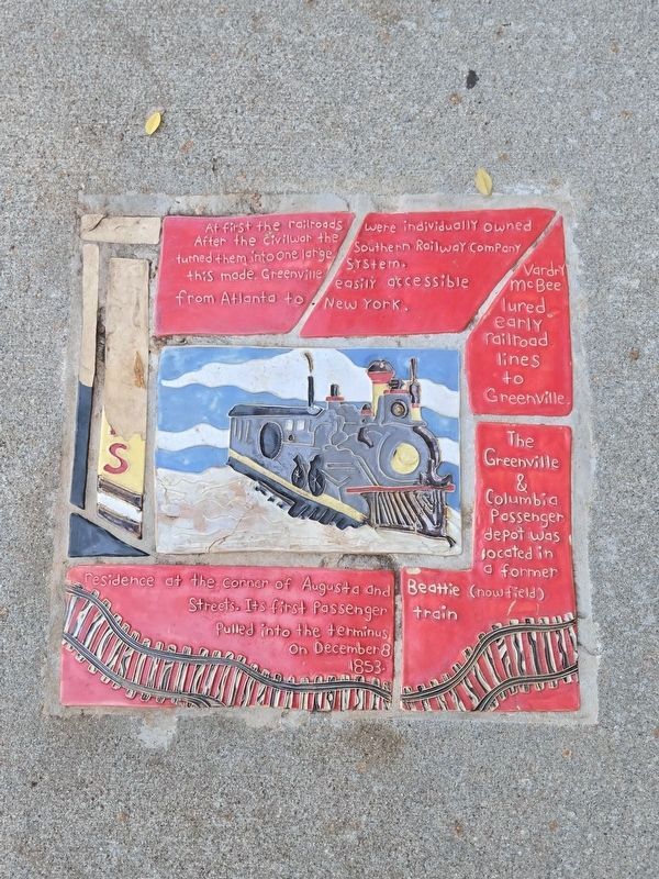 Damaged Trains Marker. Click for full size. Damaged Trains Marker image. Click for full size.
