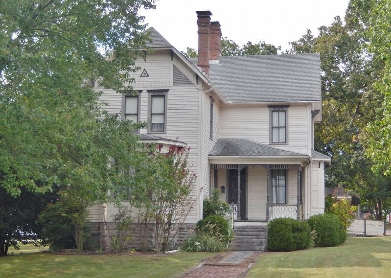 Thompson House (<i>east elevation</i>). Click for full size. Thompson House (<i>east elevation</i>) image. Click for full size.