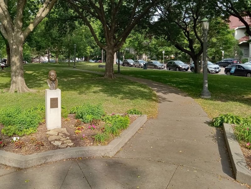 Frank Boyd Marker in Boyd Park. Click for full size. Frank Boyd Marker in Boyd Park image. Click for full size.