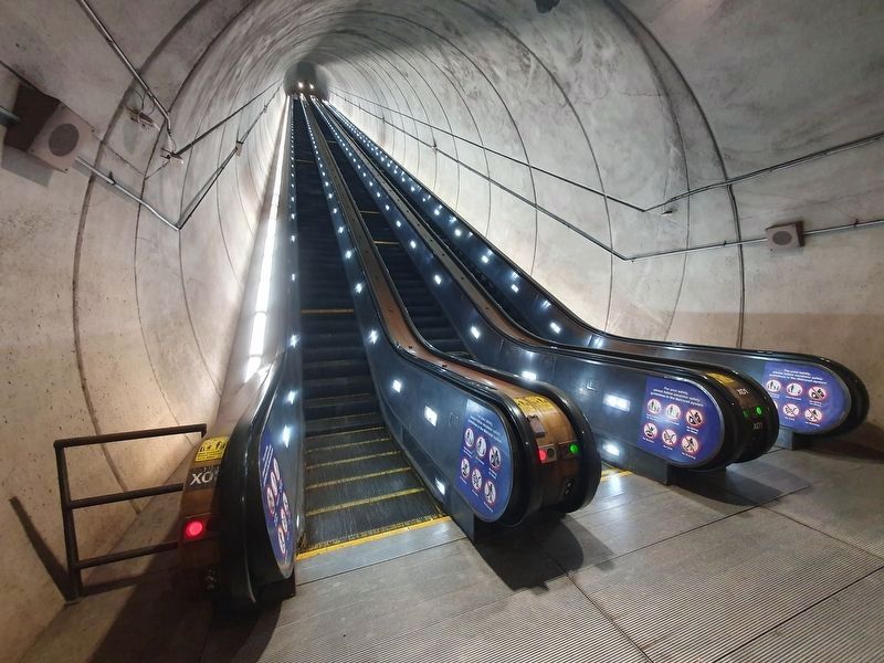 Wheaton Escalator. Click for full size. Wheaton Escalator image. Click for full size.