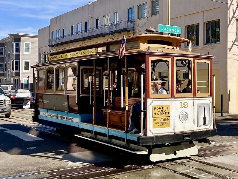 San Francisco Cable Car. Click for full size. San Francisco Cable Car image. Click for full size.