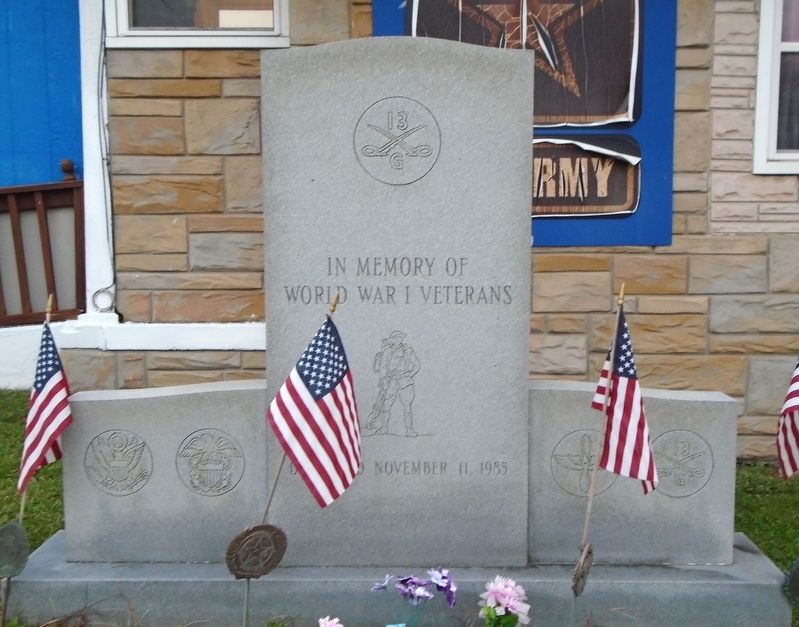 World War I Memorial image. Click for full size.