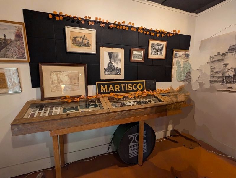 Martisco Station Museum image. Click for full size.