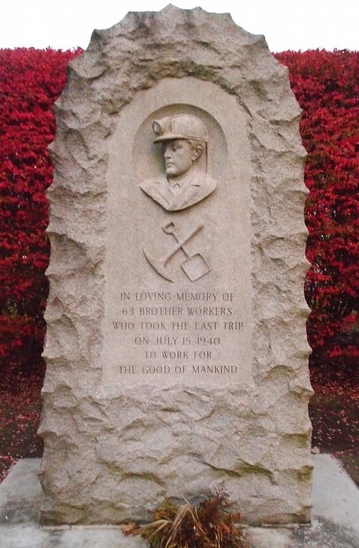 Sonman Mine Disaster Memorial image. Click for full size.