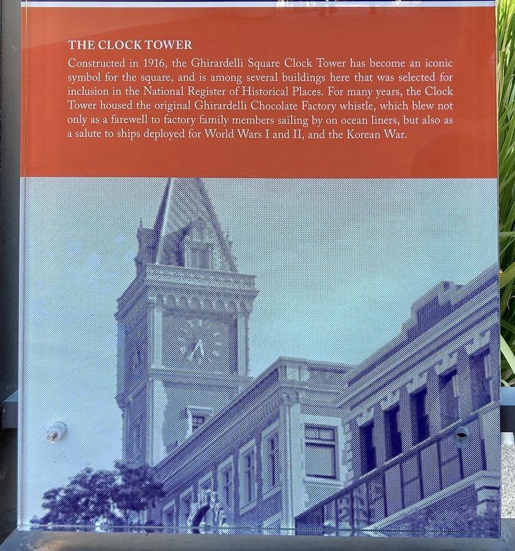 The Clock Tower Marker. Click for full size. The Clock Tower Marker image. Click for full size.