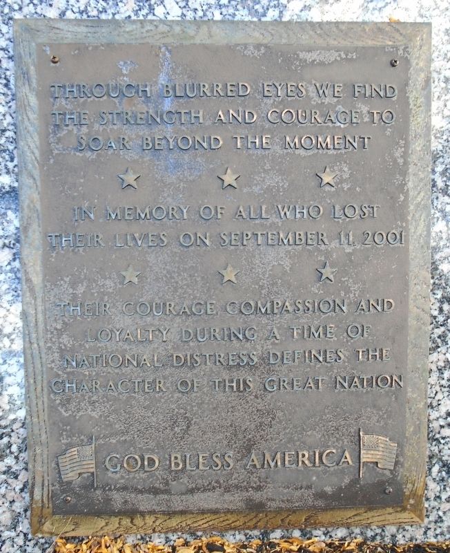 9/11 Memorial. Click for full size. 9/11 Memorial image. Click for full size.