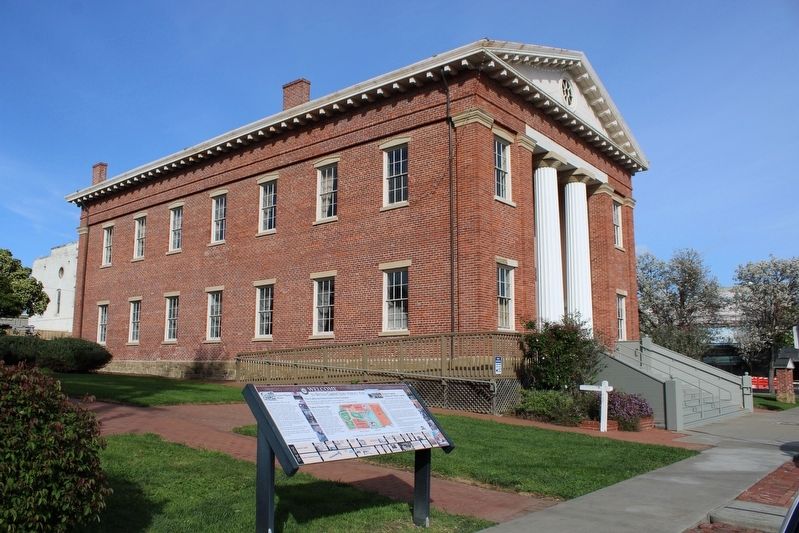 Benicia Capitol Building & Marker image. Click for full size.