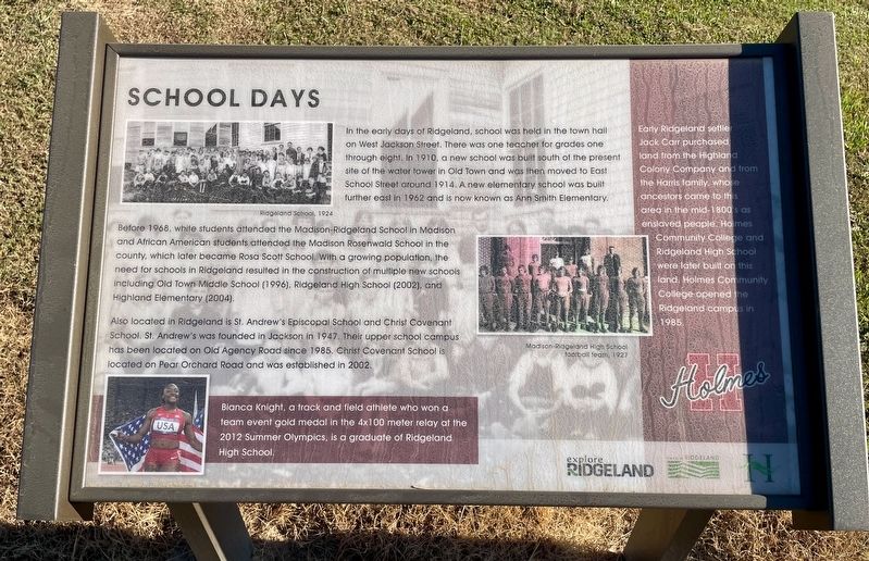 School Days Marker. Click for full size. School Days Marker image. Click for full size.