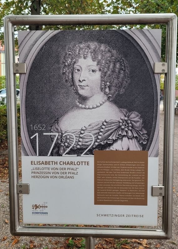 Elisabeth Charlotte Marker image. Click for full size.