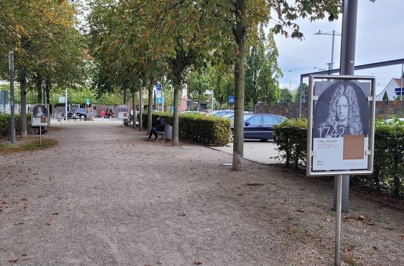 The Carl Philipp Marker is the right side marker of the two markers image. Click for full size.