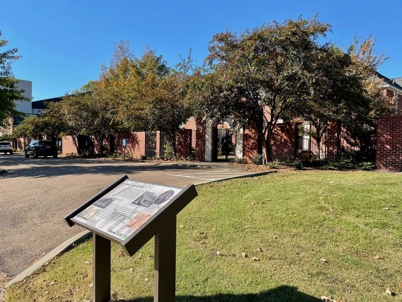 View of marker & First Ridgeland Baptist Church.. Click for full size. View of marker & First Ridgeland Baptist Church. image. Click for full size.