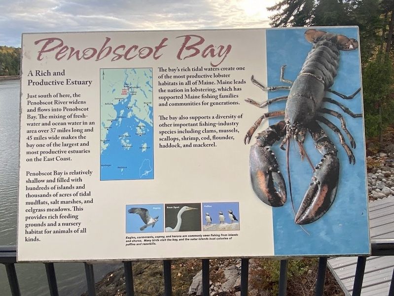 Penobscot Bay marker image. Click for full size.
