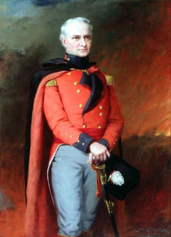 Major-General Aeneas Shaw image. Click for full size.