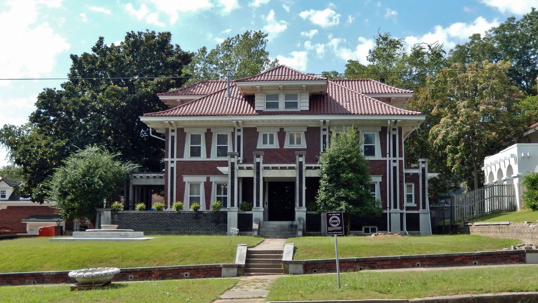 The Coss Home (<i>north/front elevation</i>) image. Click for full size.