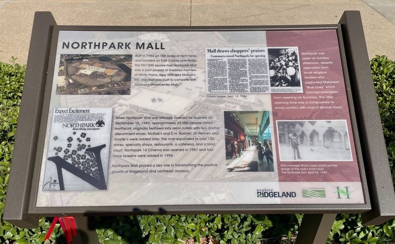 Northpark Mall Marker image. Click for full size.