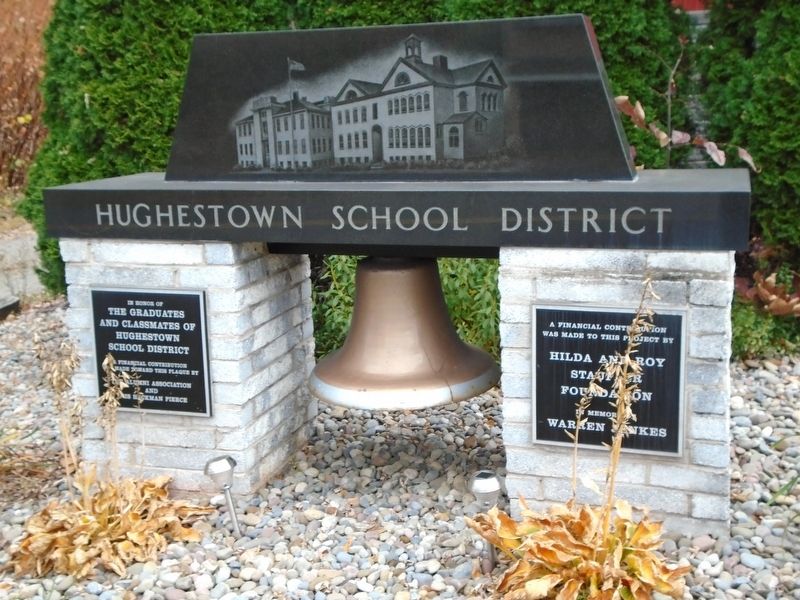 Hughestown School District Memorial. Click for full size. Hughestown School District Memorial image. Click for full size.