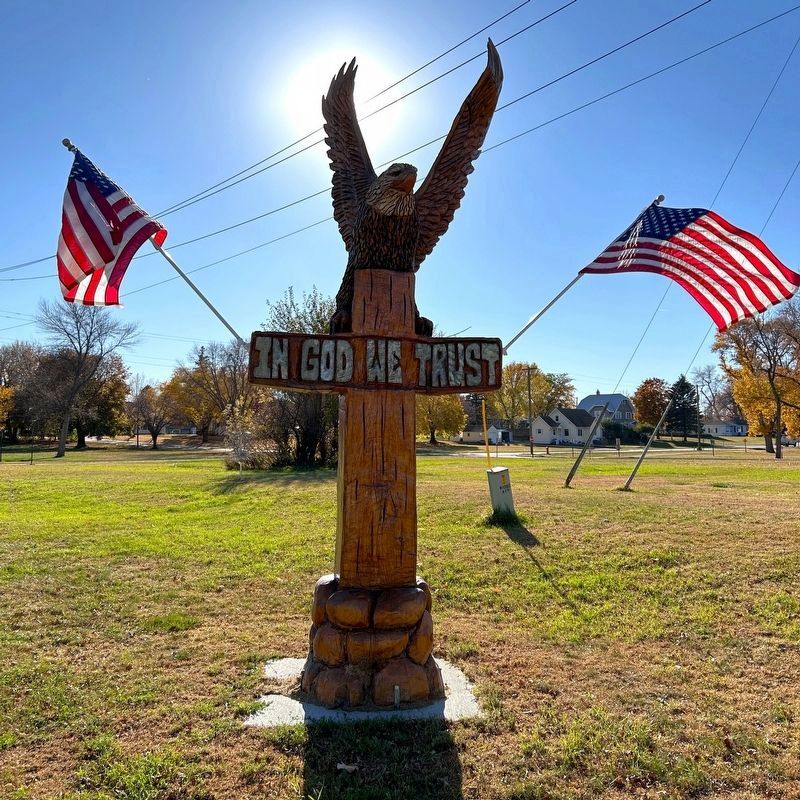 Wooden Eagle Carving. Click for full size. Wooden Eagle Carving image. Click for full size.
