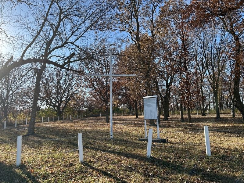A Pioneer Cemetery Marker image. Click for full size.