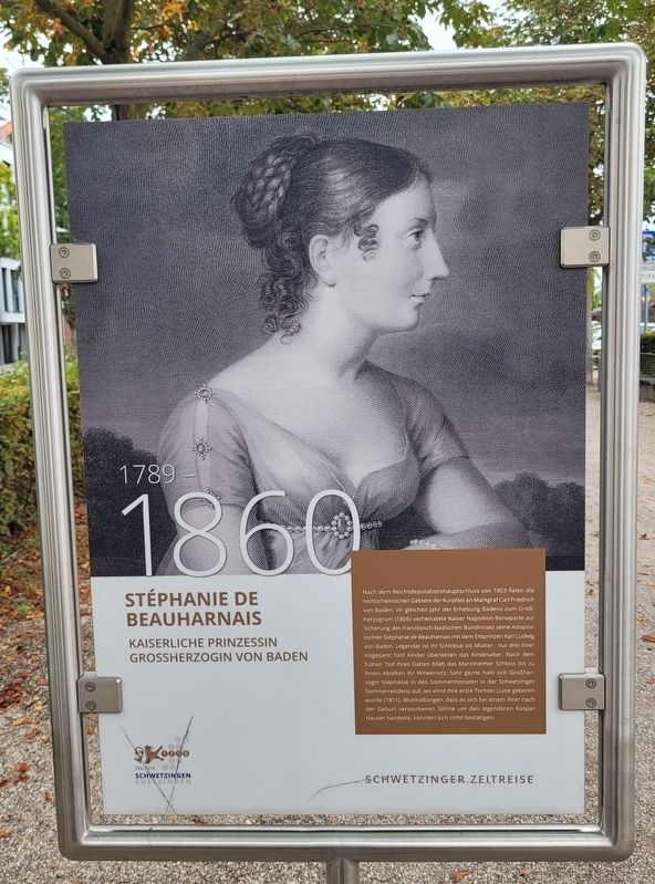 St�phanie de Beauharnais Marker image. Click for full size.