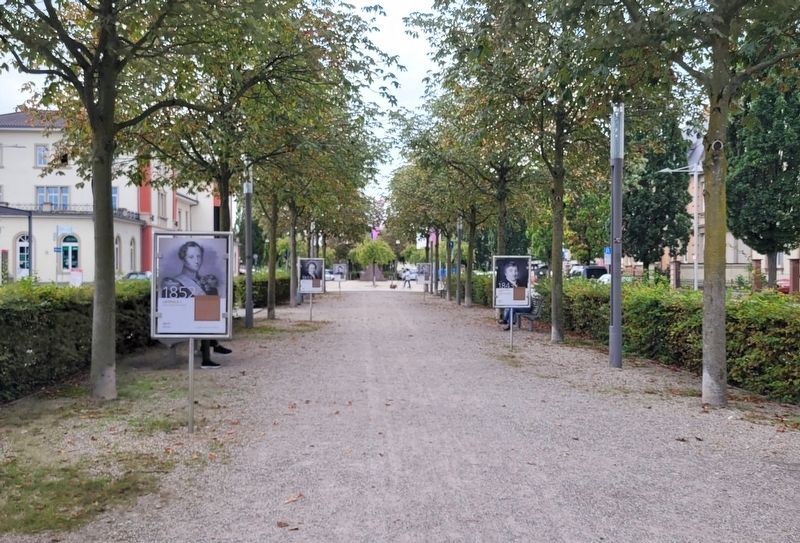 The Leopold I. Marker is on the left side of the markers. Click for full size. The Leopold I. Marker is on the left side of the markers image. Click for full size.