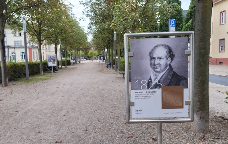 The view of the Maximilian I Joseph Marker in the park image. Click for full size.