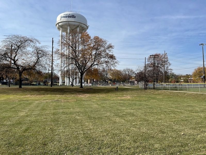 Bensenville Veterans Memorial image. Click for full size.
