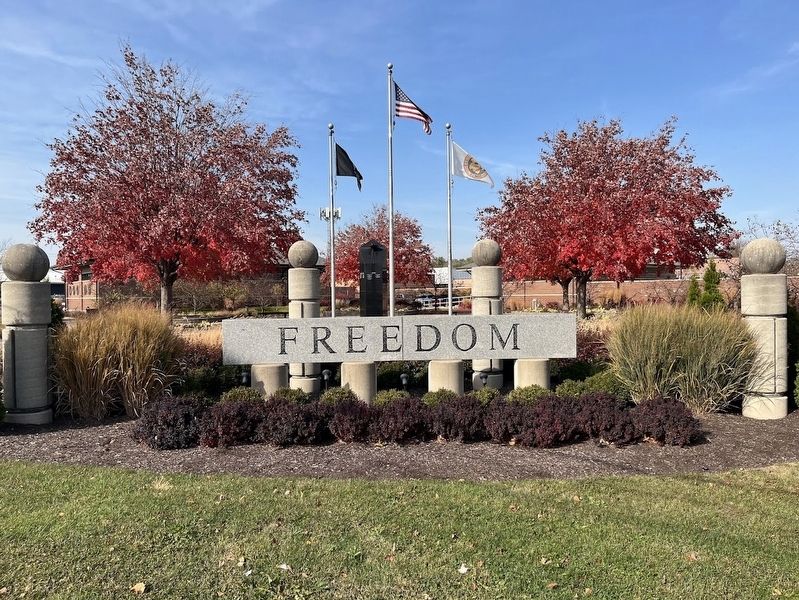City of Wood Dale Veterans Memorial image. Click for full size.