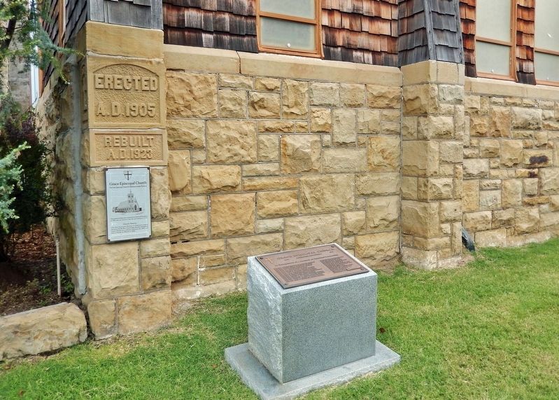 Grace Episcopal Church Marker image. Click for full size.