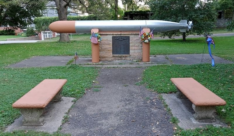The U.S.S. Swordfish Memorial in Como Park image. Click for full size.
