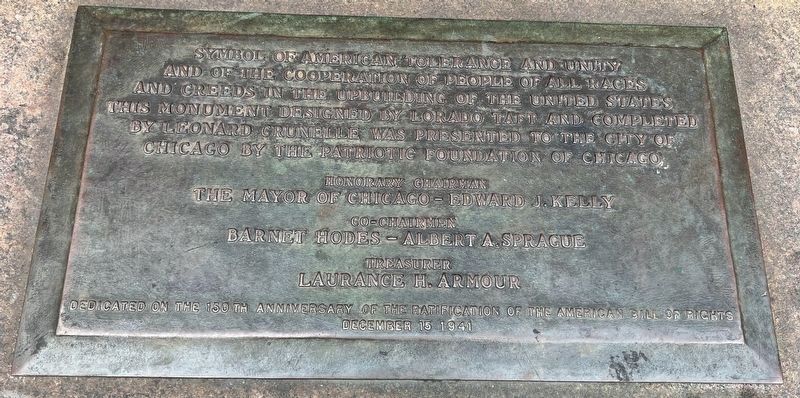 Plaque for Heald Square Monument image. Click for full size.