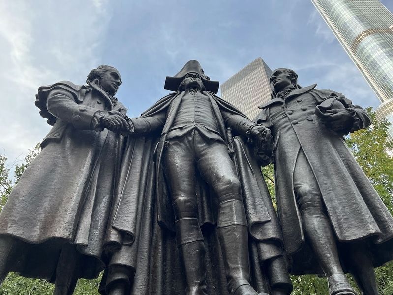 Robert Morris, George Washington, Haym Salomon image. Click for full size.
