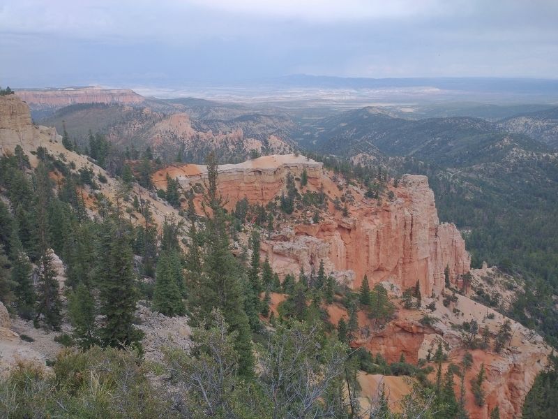 View of Bryce Canyon National Park from Marker. Click for full size. View of Bryce Canyon National Park from Marker image. Click for full size.