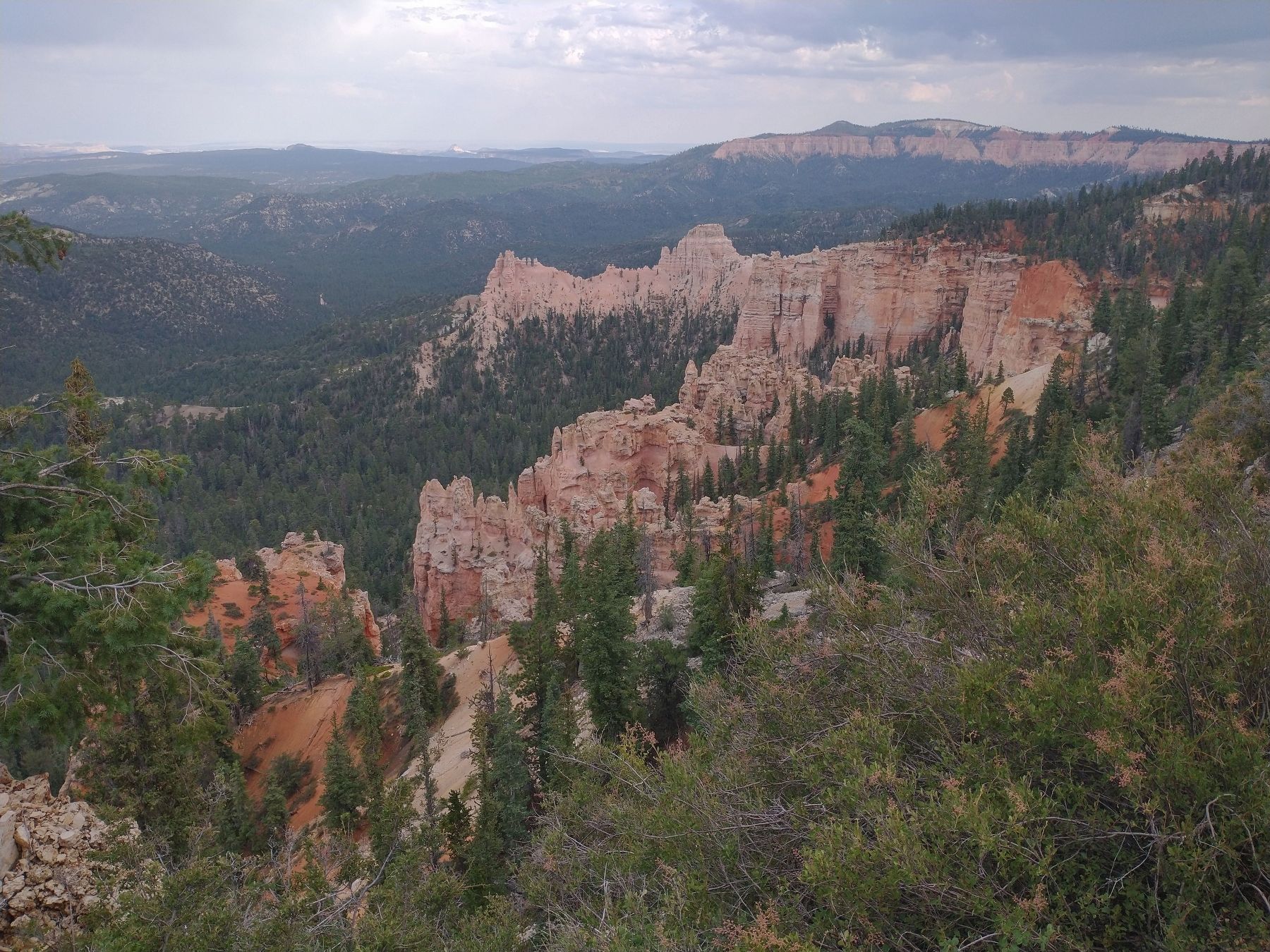 View of Bryce Canyon National Park from Marker. Click for full size. View of Bryce Canyon National Park from Marker image. Click for full size.