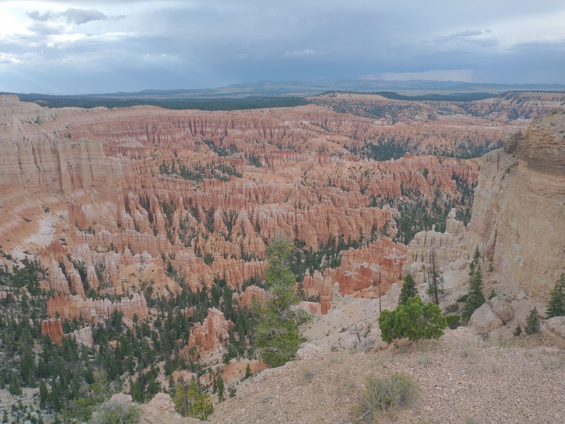 View of Bryce Canyon National Park from Marker. Click for full size. View of Bryce Canyon National Park from Marker image. Click for full size.