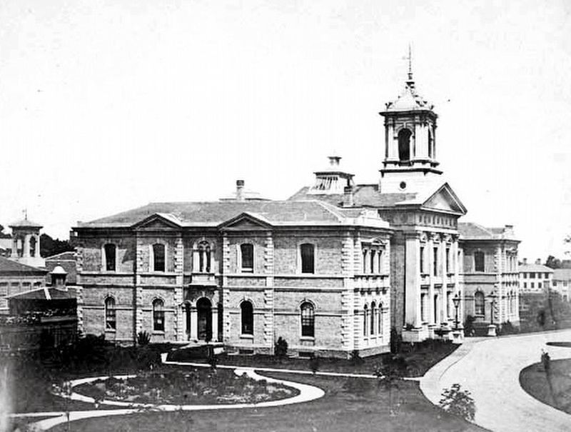 The Toronto Normal School, 1856 image. Click for full size.