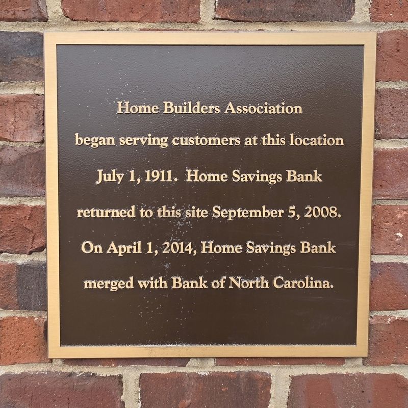 Home Builders Association Marker image. Click for full size.