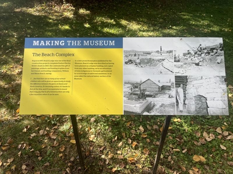 The Beach Complex Marker image. Click for full size.