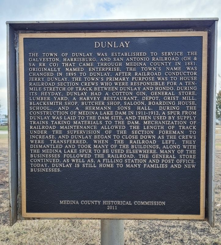 Dunlay Marker image. Click for full size.