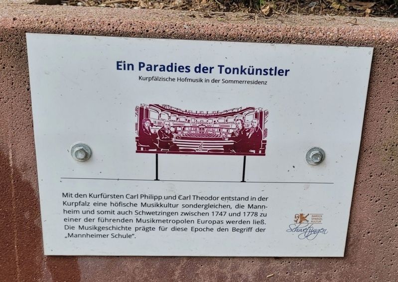 Ein Paradies der Tonk�nstler / A Paradise for Musicians Marker image. Click for full size.