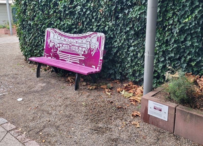 The Paradise for Musicians Marker and bench image. Click for full size.