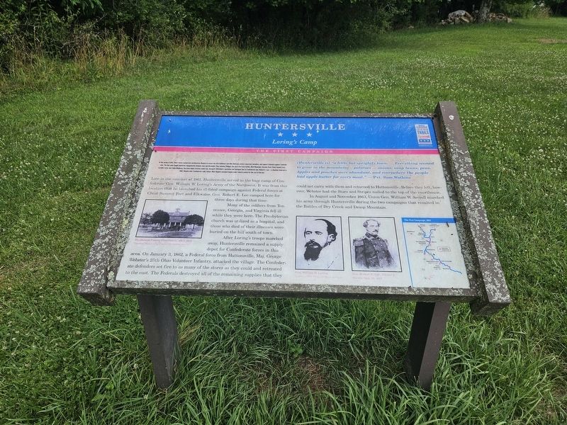 Huntersville Marker. Click for full size. Huntersville Marker image. Click for full size.
