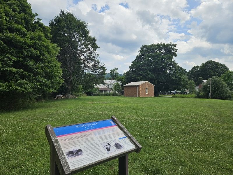 Huntersville Marker. Click for full size. Huntersville Marker image. Click for full size.