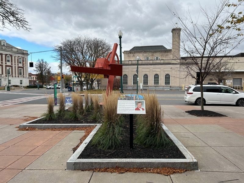 Honorable Karen B. Johnson Schenectady County Public Library Marker image. Click for full size.